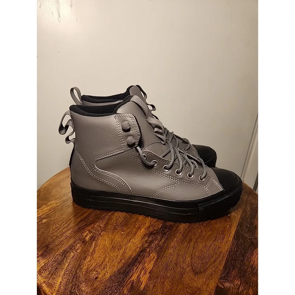 Converse‎ Chuck Taylor All Star Hiker Boots High Grey Mens Sz 9 Shoes A14617C
